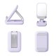 Тримач Baseus Seashell Series, фіолетовий, пластик, з дзеркалом, #B10551501511-00 Прев'ю 1