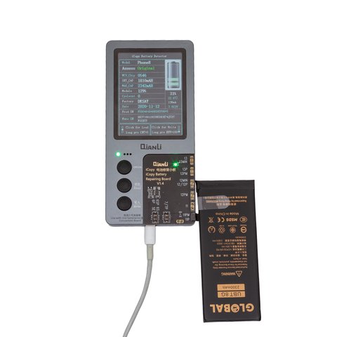 Акумулятор Mechanic для Apple iPhone 8, Li-Polymer, 3,82 B, 2130 мАг, збільшена ємність, original IC Прев'ю 1