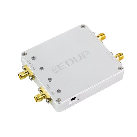 Усилитель мощности Wi-Fi EDUP EP-AB023 4W 36 dBm, 2.4+2.4 ГГц, для керування дроном FPV та квадрокоптером бустер Превью 1