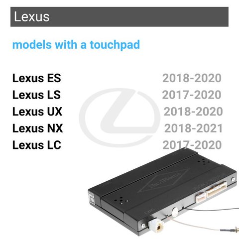 CarPlay для Lexus ES / LS / UX / NX / LC с тачпадом Превью 1