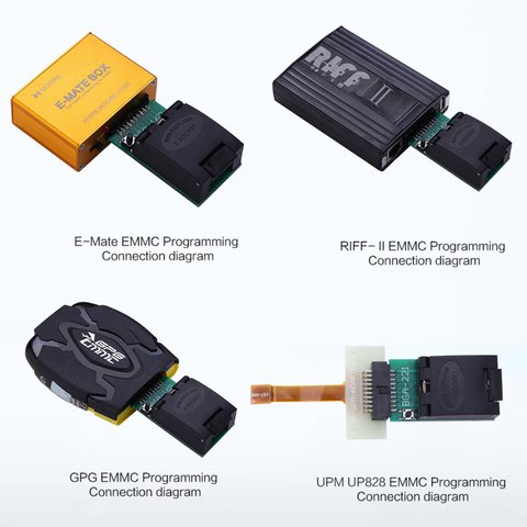 Адаптер eMMC SAM-TP-BGA 162 Превью 6