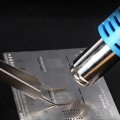 Pinzas para smd Mechanic Aaa-15, curvada, 160 mm Vista previa  1