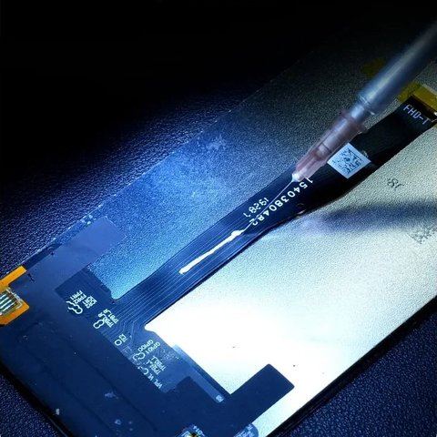 Barniz conductivo RELIFE HW31, 0.2 ml, silver conductive paint Vista previa  4