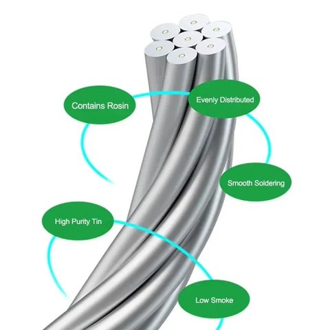 Estaño RELIFE HW1, 0,5 mm, 40 g, sin plomo Vista previa  3