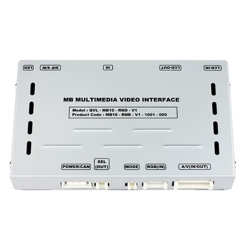 Відеоінтерфейс для Mercedes-Benz S-класу (W221) 2010– р.в. Прев'ю 1