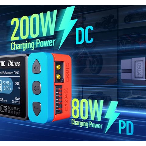 Зарядное устройство SkyRC B6neo , Original, 200W, #SK-100198-01 Превью 2