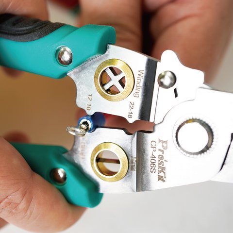 Кліщі Pro'sKit CP-406S для зачищення проводів Прев'ю 4