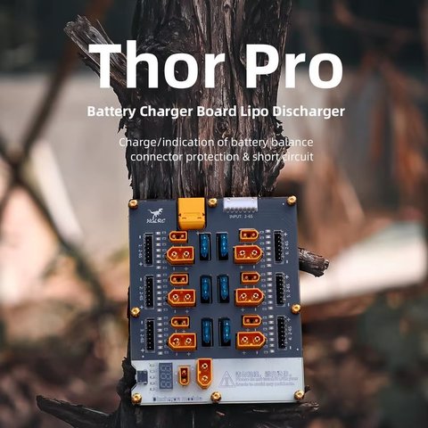 Балансировочная плата HGLRC Thor Pro 6 Port Lipo Battery Balance Charger Board Превью 1