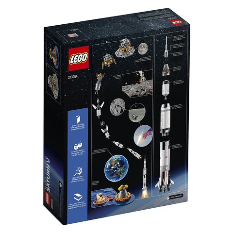 Конструктор LEGO Ideas NASA Аполлон Сатурн-5 21309 Прев'ю 7