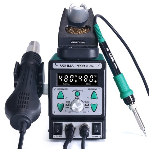 Термовоздушная паяльная станция YIHUA 899D-II Превью 1