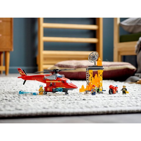 Конструктор LEGO City Спасательный пожарный вертолёт (60281) Превью 11