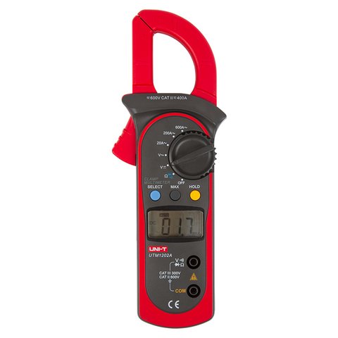 Pinza amperimétrica digital UNI-T UT202A Vista previa  1